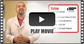 A video introduction to our discounted Value Dedicated Hosting Server